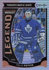 2015-16 O-Pee-Chee - Felix Potvin - Marquee Legends Rainbow Foil #581 OPC