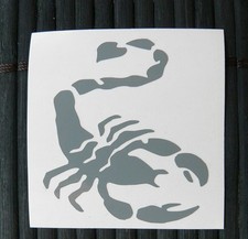 adesivo SCORPIONE scorpion sticker decal vynil vinile casco auto moto car helmet