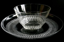 PIATTO E CIOTOLA IN VETRO