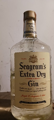 Gin extra dry seagram - extra, seagram's