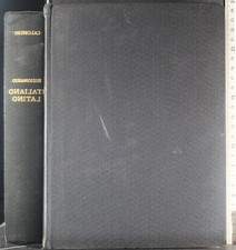 DIZIONARIO LINGUA LATINA VOL 2. ITALIANO- LATINO. CALONGHI. ROSENBERG SELLIER.