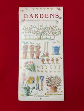 calendario perpetuo, GARDENS, 14x30cm circa , da parete