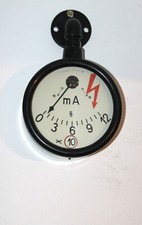 Amperometro antico, impianto a