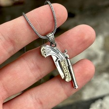 Collana coltello pieghevole