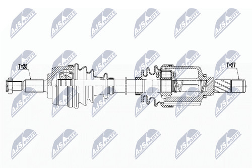 Albero motore nty npw - albero,