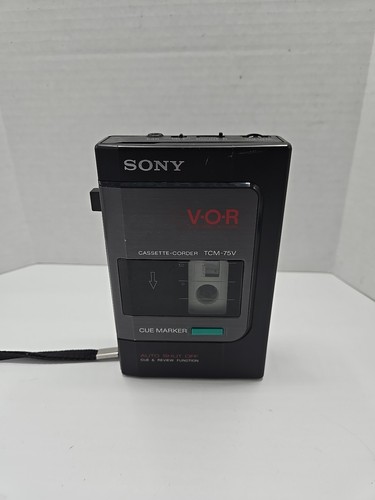 Sony cassette corder - v-o-r, cassette-corder
