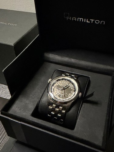 Hamilton jazzmaster gmt - hamilton,