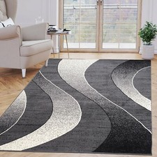 Tappeto moderno pelo corto tappeti di design grigio 200x300 300x400 160x230 e altro