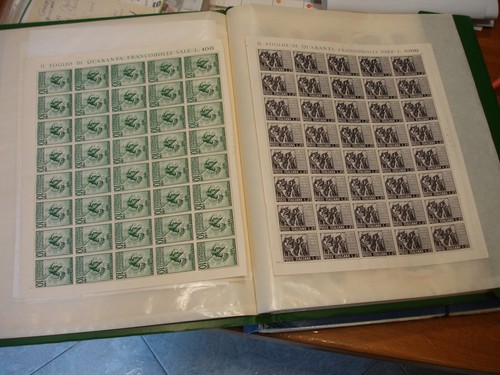 Italia 1951 fogli 40 - italia,