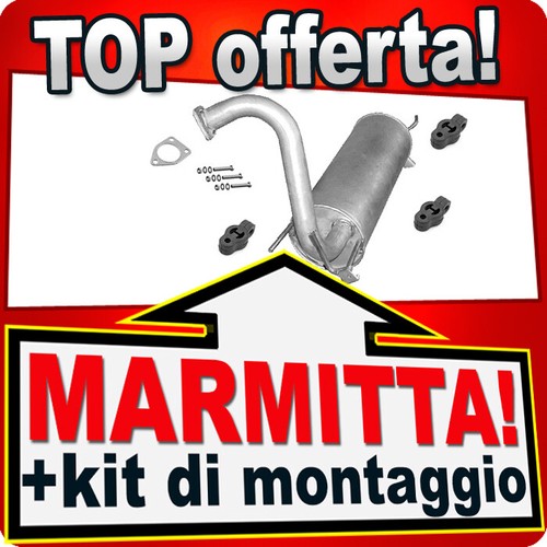 Silenziatore posteriore per - silenziatore,