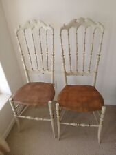 2 SEDIE LEGNO CHIAVARINE DEI