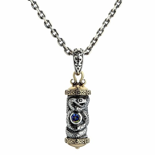 Collana con ciondolo - , serpente