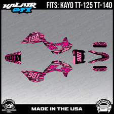 Graphics Kit for Kayo Pit Bike