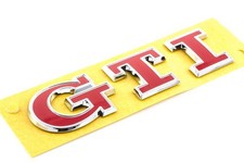Scritta gti RICAMBI ORIGINALI
