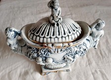 Vaso Ceramica Capodimonte