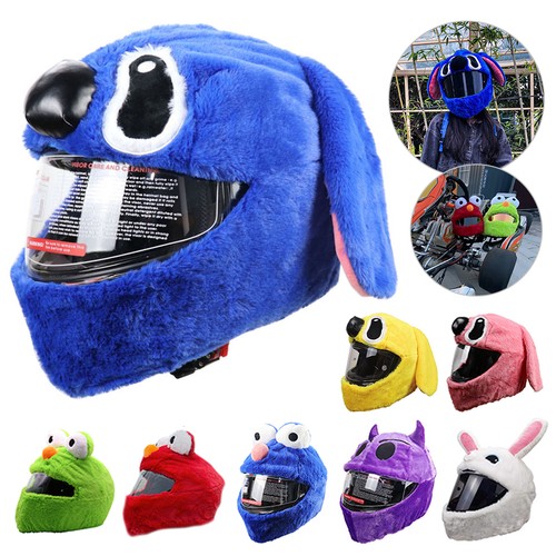 Divertente peluche copri casco - divertente,