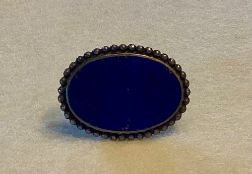 Spilla ovale vintage italiana
