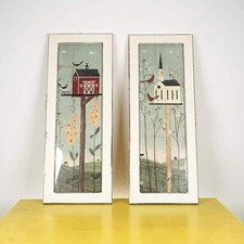 Coppia quadrini decorativi - coppia,