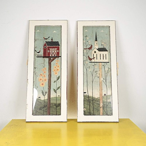 Coppia quadrini decorativi - quadrini,
