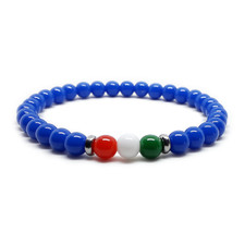 Bracciale Italia tricolore blu