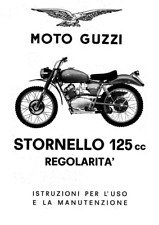 CD Manuale Uso e Manutenzione MOTO GUZZI STORNELLO 125 Regolarità