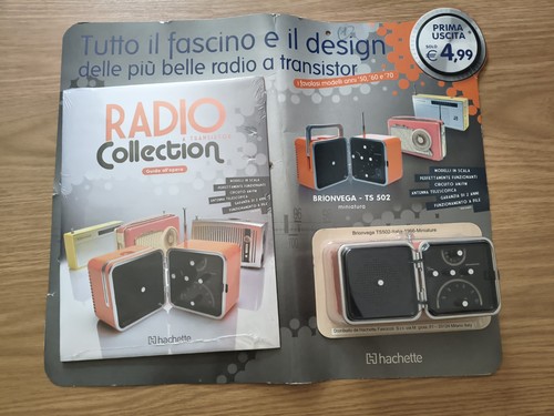 Miniatura radio cubo brionvega - miniatura,