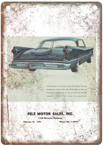 Insegna metallo chrysler - metallo,