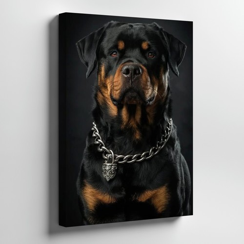 Rottweiler cane tela arte - , da