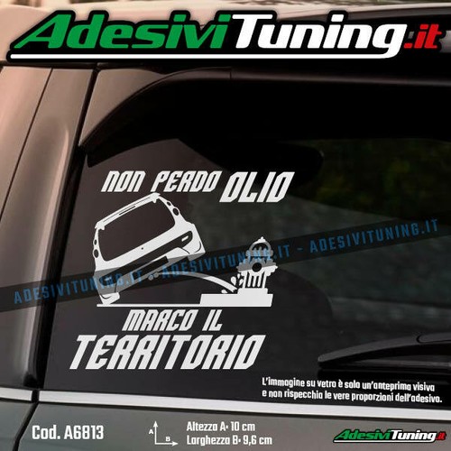 Adesivo peugeot 107 non - adesivo,