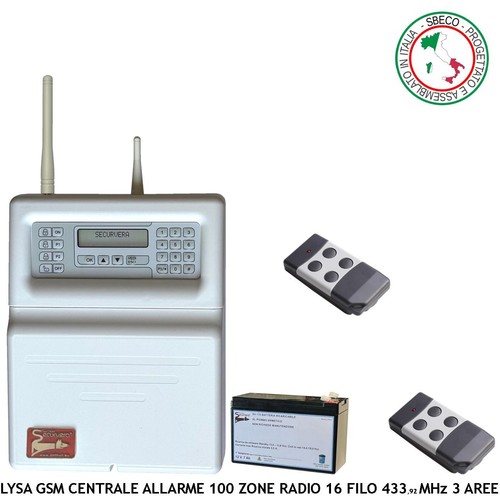 Lysagsm wireless centrale - wireless,