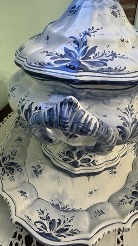 Zuppiera vassoio ceramica - zuppiera, e