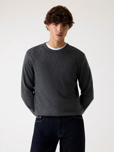 Maglia girocollo uomo - maglia, con