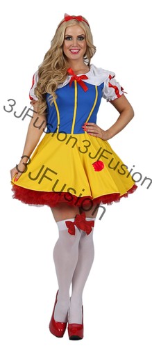 Costume biancaneve adulto - biancaneve,