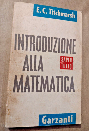 Titchmarsh introduzione alla - titchmarsh,