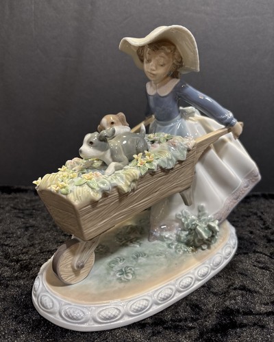 Lladro 5460 barrow of fun - lladro,