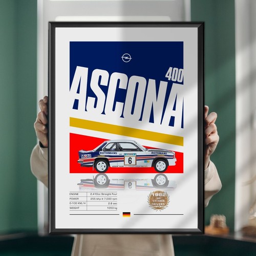 Opel ascona 400 - walter, rohrl