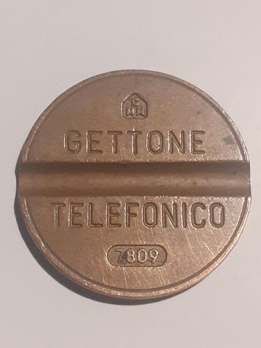 Gettone telefonico serie 7809 - gettone,