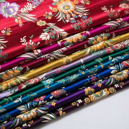 Tessuto fiori raso - , cinese