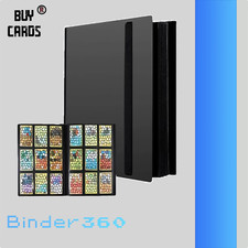 Classeur de Rangement Binder Carte Pokémon Yu-Gi-Oh Lorcana Capacité 360 Cartes