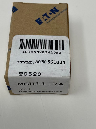 Eaton cutler martello msh11 - eaton, msh11.7a