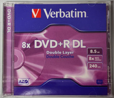 VERBATIM DVD+R DL Dual Layer -