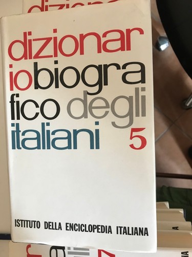 Dizionario biografico degli - dizionario,