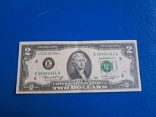 Banconota 2 Two Us $ Dollari