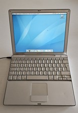Apple Powerbook G4 12" A1010 Power PC HDD 40GB 384MB Ram MacOS Tiger