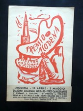 Locandina Premio Modena 1°