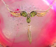 KX Collier Collana Piuma