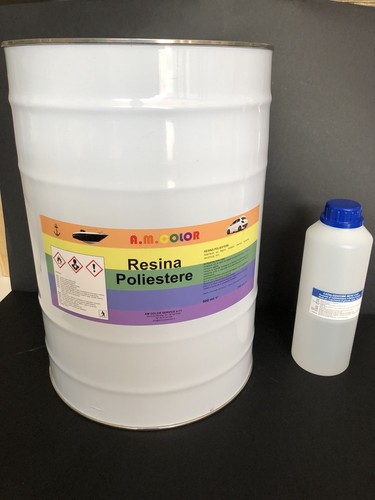 Resina poliestere 20 - poliestere, kg