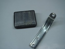 catadiottro catarifrangente bianco bicicletta bici Mtb city bike epoca vintage