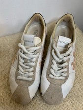 Sneakers Premiata Lucy taglia 37 scarpe donna pelle VAR 3113 glitter