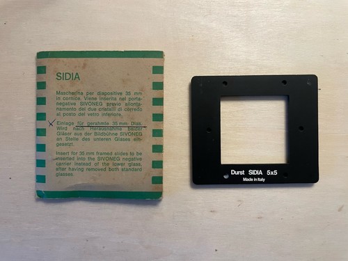 Durst sidia 5x5 maschera - sidia,